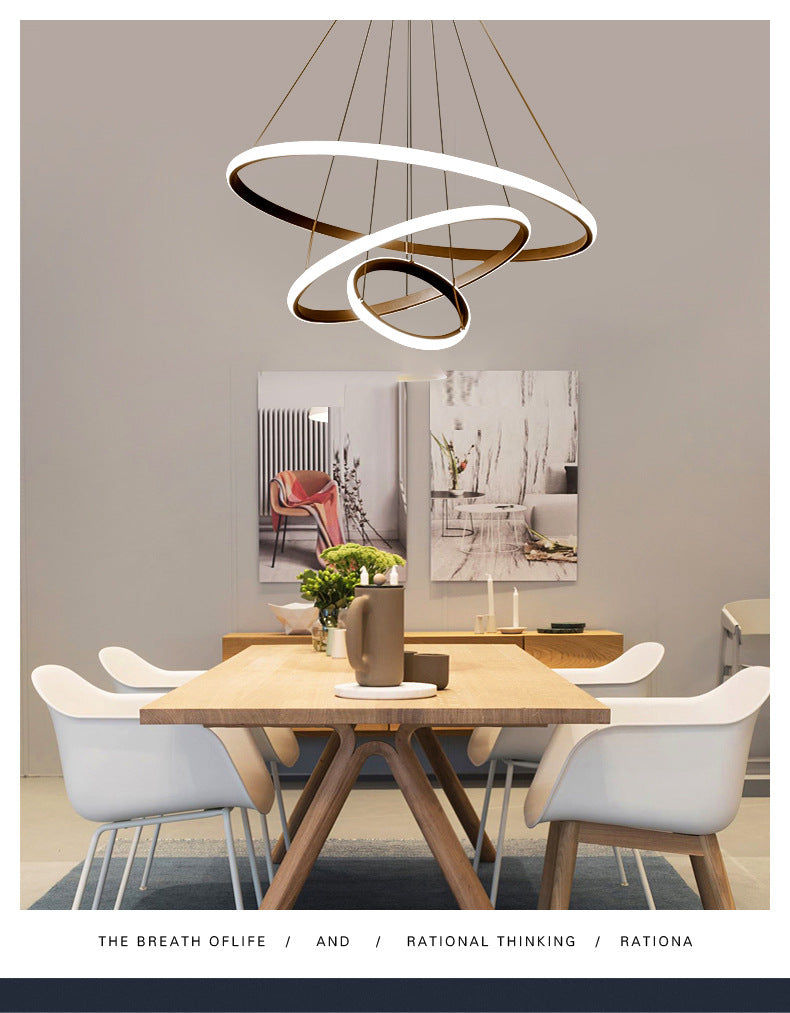 Northern Europe led Restaurant Chandelier Modern Minimalist Bar Table Lamp Bedroom Room Lamp Dining Room Unique2025New Lamps
