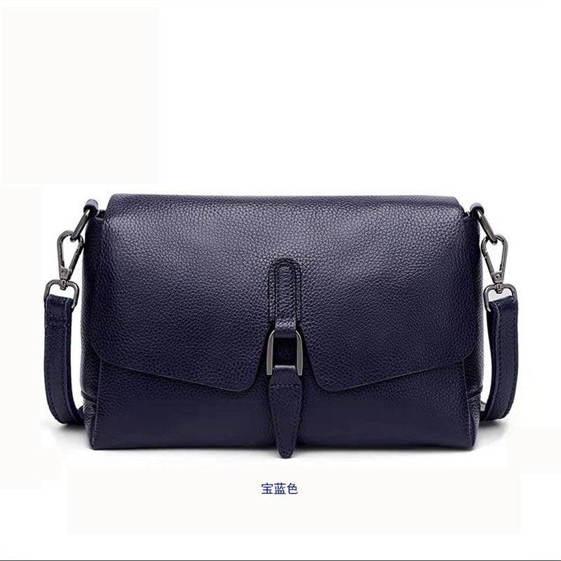 Women's Genuine Leather Bag for Middle-aged Moms, Large Capacity Soft Cowhide Underarm Bag, Single Shoulder Crossbody Bag, Shiling Bag, Spring New Model