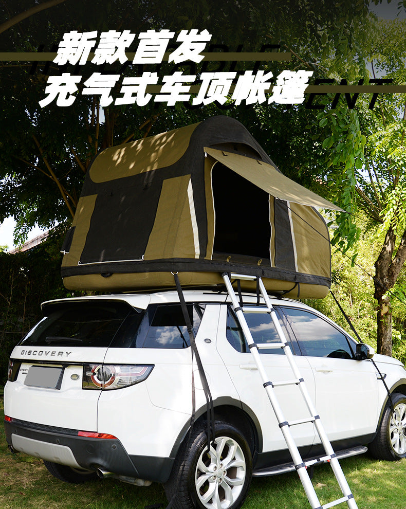 Specialized Car Roof Inflatable Tent Camping Car Gear Portable Rainproof Outdoor Camping All-Season Universal