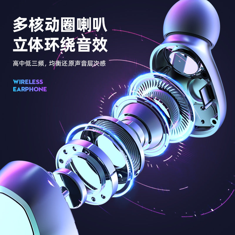 Popular M9Wireless Bluetooth Headset TWS In-ear long-lasting high-quality private model wireless Bluetooth earphones