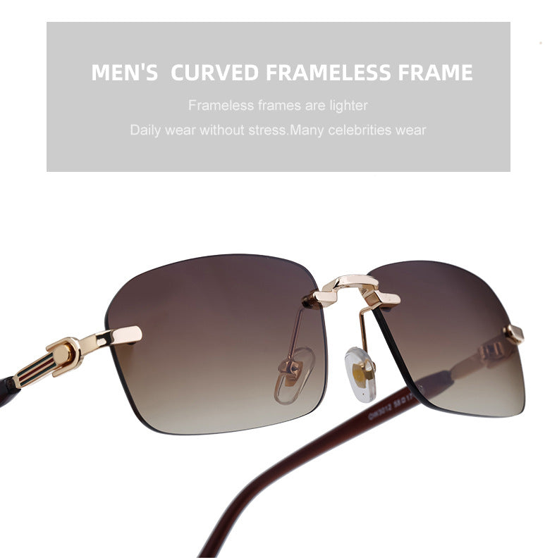 European and American new style square frame sunglasses for women INS Windproof Sunglasses for Men Driving Glasses sunglasses