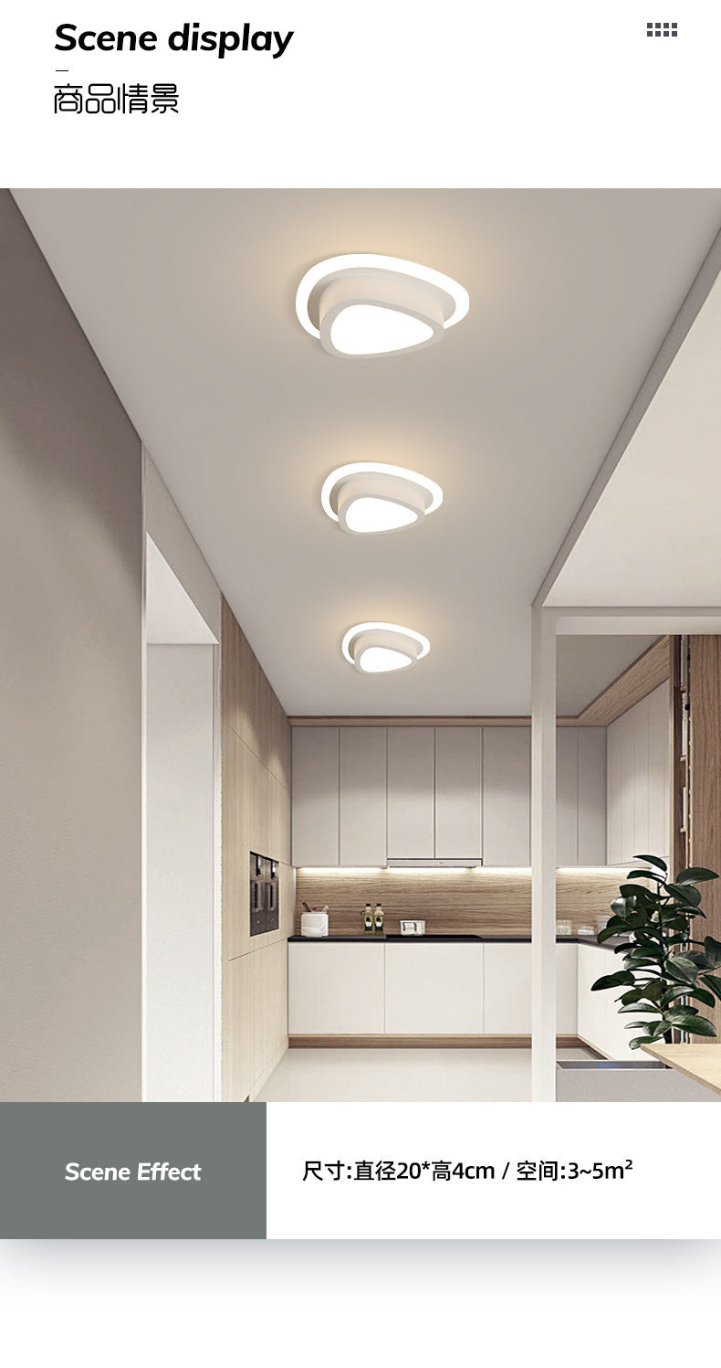 Corridor Light led Aisle Light Simple Modern Entryway Light Ceiling Embedded Household Spotlight Surface Mounted Downlight