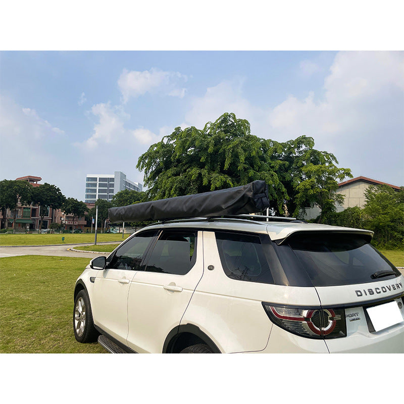 Wholesale2.5m Aluminum Alloy Fan-Shaped Car Side Tent Outdoor Camping Hiking Waterproof Sunshade Car Side Tent
