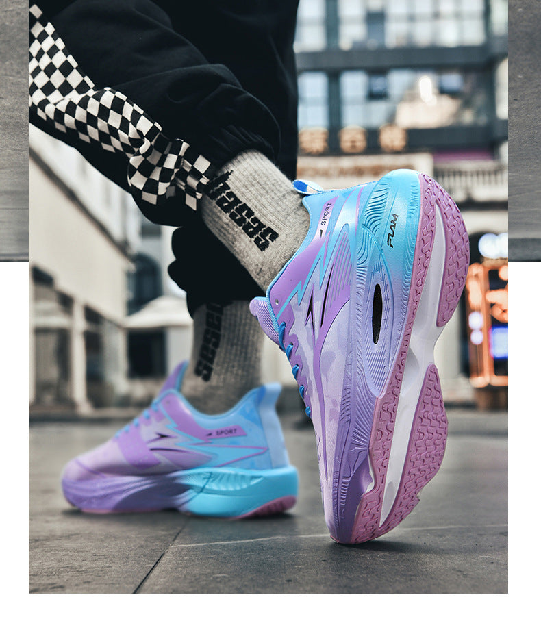 New Feiran Real Explosive Carbon Plate Ultra-light Rebound Couple Running Shoes Youth Non-slip Racing Training Sports Shoes