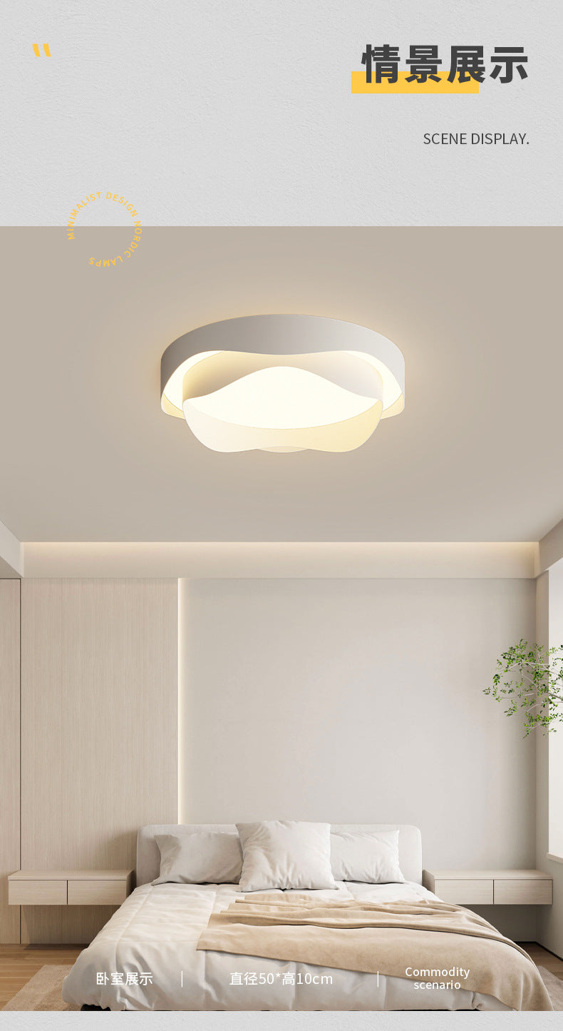 2025New Year's New Simple Modern Atmosphere Living Room Room led Ceiling Lamp Creative Internet Celebrity New Model Lighting Fixture