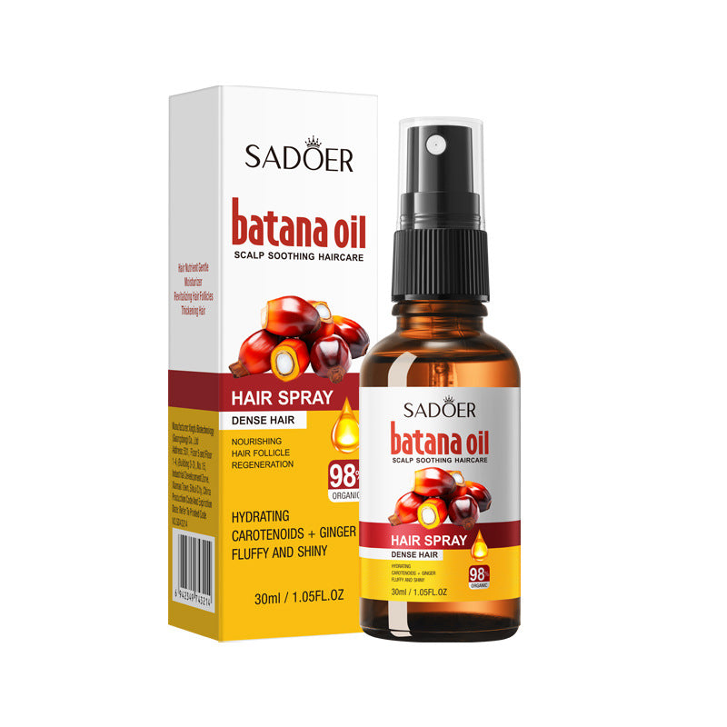 Batahana Hair Care Essential Oil Spray SADOER Soothing and Smooth Hair Conditioner Cross-Border Wholesale