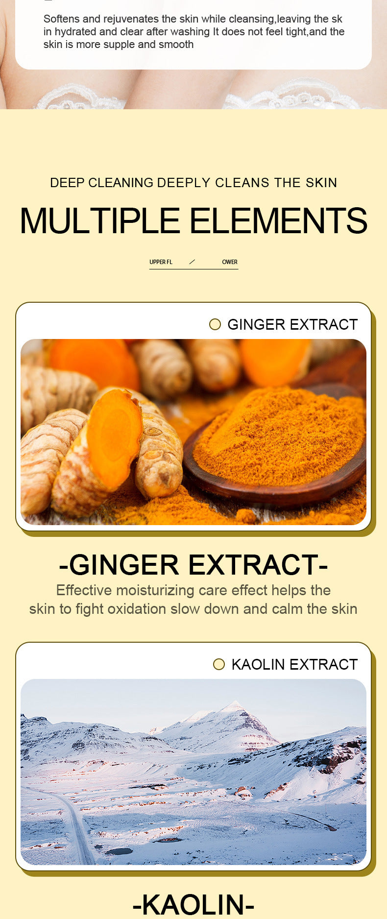 Cleaning Compound Film SADOER Green Tea Turmeric Rose Moisturizing Mask Cross-Border Foreign Trade Wholesale