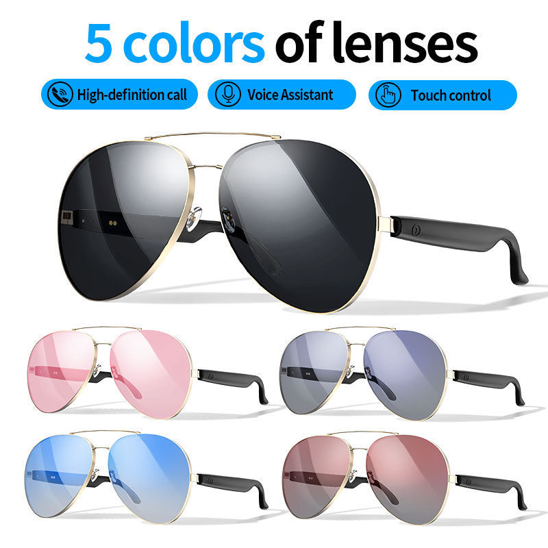 New Hot-Selling Smart AI Bluetooth Glasses Call Business Bluetooth Headset Smart Glasses TWS No reviews yet