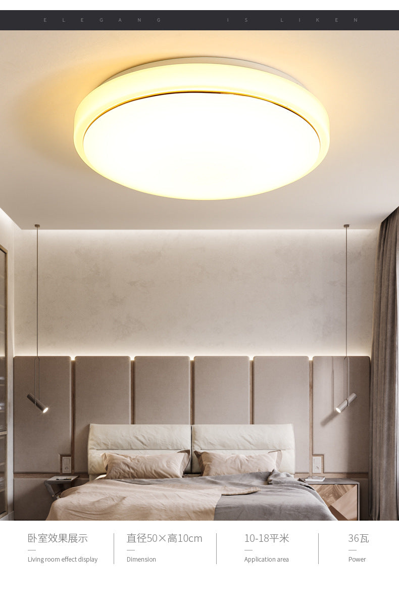 led Ceiling Lamp Modern Minimalist Acrylic Living Room Lamp Round led Bedroom Restaurant Light Balcony Aisle Engineering Light