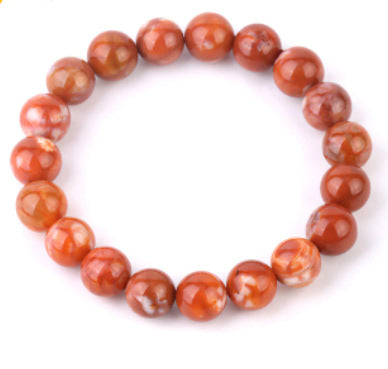 Tiger Eye Stone Double Row Bracelet Natural Stone Beaded Lucky Tree Pendant Bracelet Woven Double Layer Beaded Crystal Bracelet