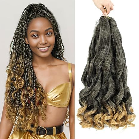 European and American Cross-Border Wig Braids Big Wave Curls French Curl Loose Wave Crochet Hair