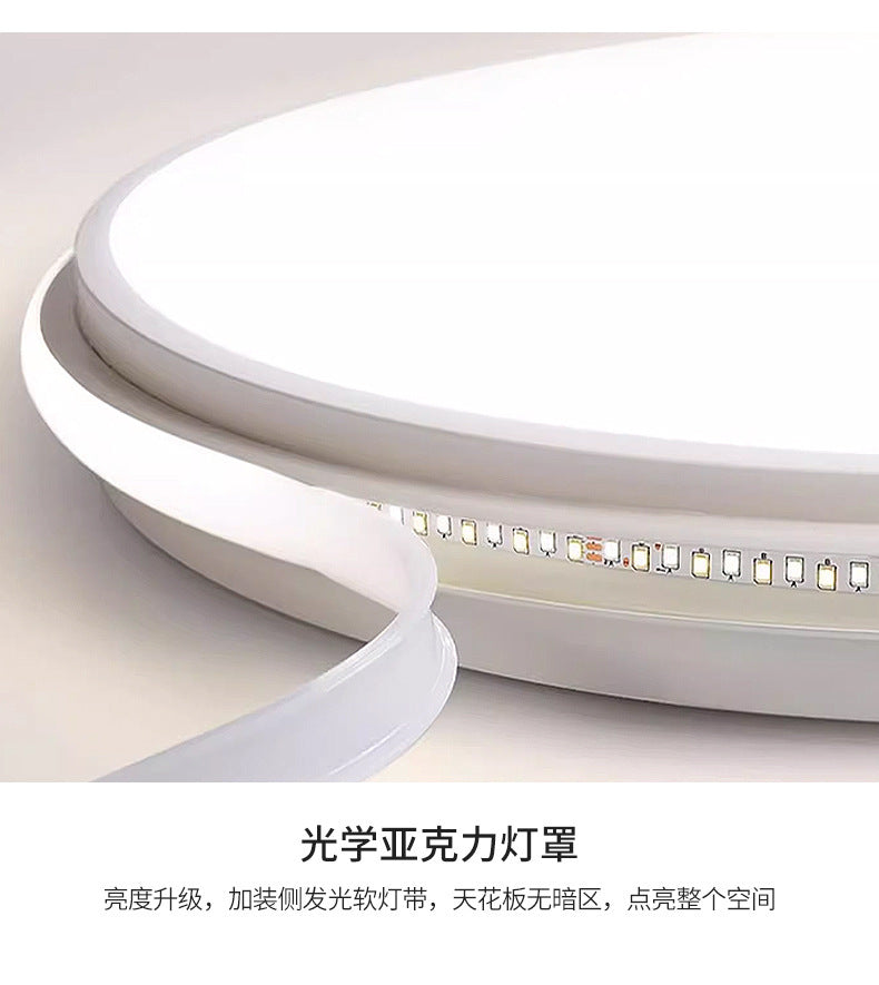 Full Spectrum New Round Large Size Living Room Eye Protection Ceiling Light Super Bright Room Light Bedroom Light Modern Simple