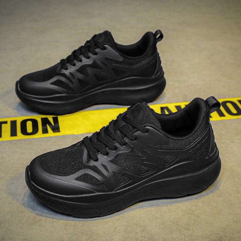 Autumn Live Streaming Cushioned Running Shoes Versatile Trendy Shoes Men's Shoes Women's Shoes Large Size Lightweight Sports Shoes Lightweight Cushioned