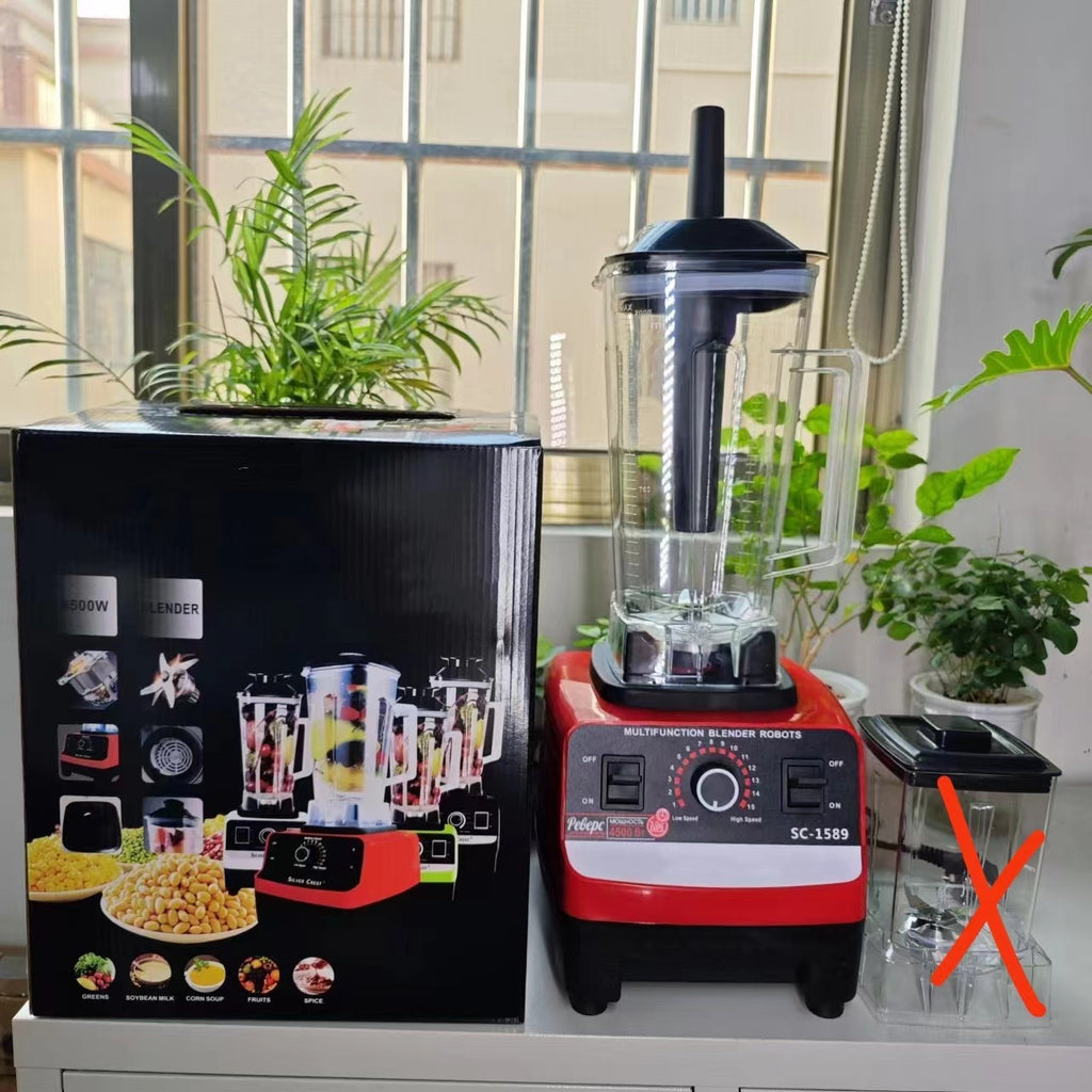 4L8in1blender Stainless Steel High-Power Pure Copper Blender Meat Grinder Ice Crusher Juicer Blender