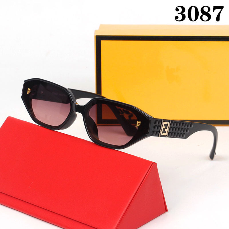 F New Style Square Frame Sunglasses for Women that Make Face Look Smaller ins Xiaohongshu Influencer Same Style Acetate Sunglasses FFM2150