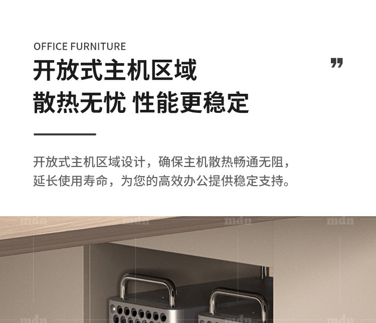 Staff Desk Office Desk and Chair Set Simple Modern Office Partition Computer Desk Employee Desk Six-Person Booth