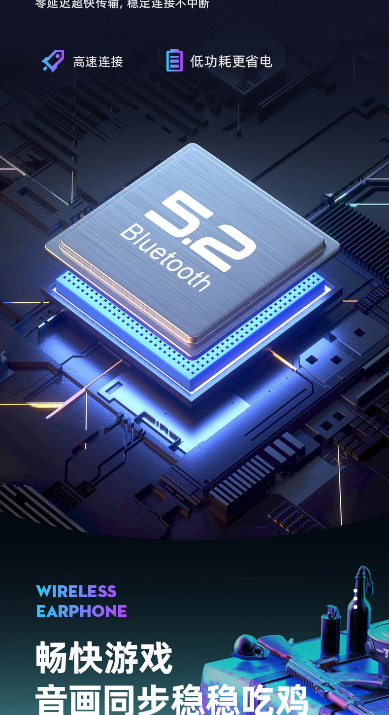 Popular M9Wireless Bluetooth Headset TWS In-ear long-lasting high-quality private model wireless Bluetooth earphones