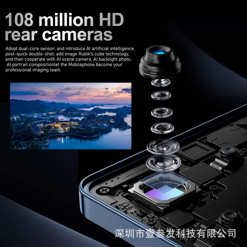 GT10pro Popular2+16G 7.0Inch All-in-One Perforated True4G New Smartphone