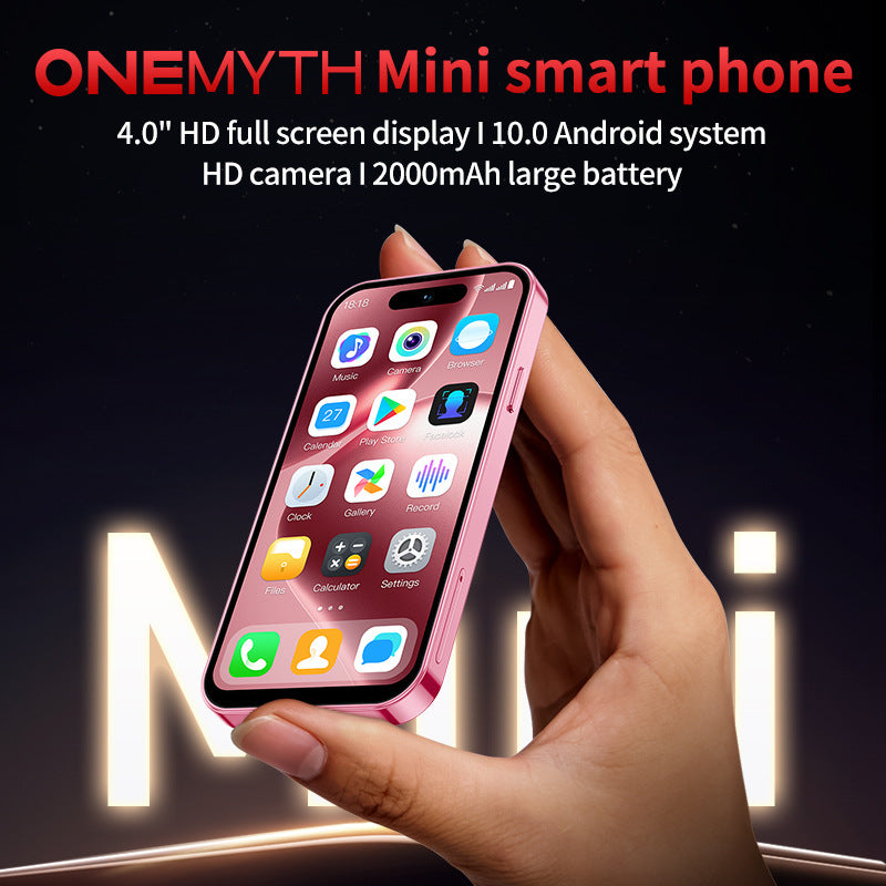 M16 PRO Hot Sale Smart Mini Phone4.0Inch Screen Dual SIM Ultra-Thin Quad-Core Backup Phone Foreign Language