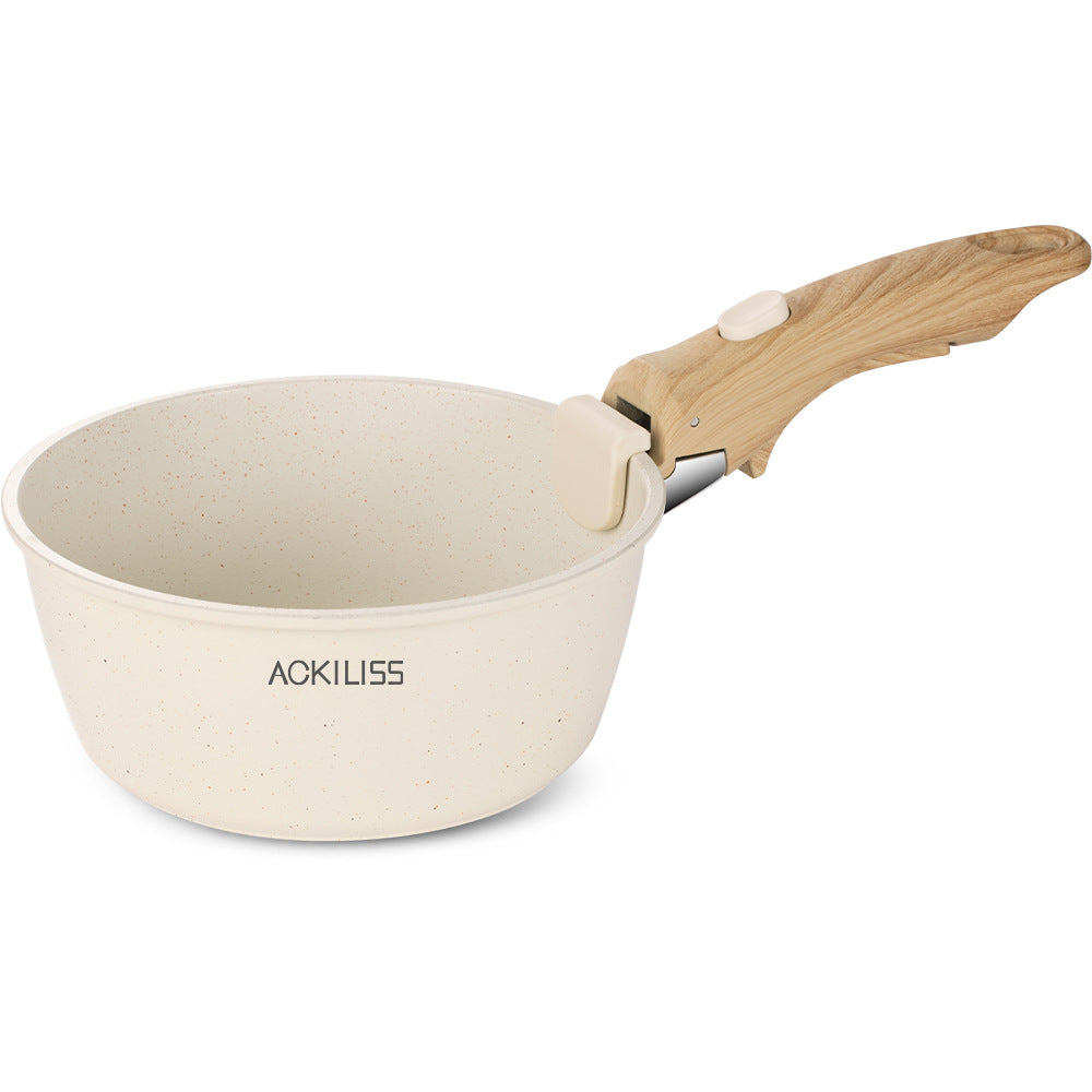 ACL  Household Detachable Set Pot Non-Stick Pot Nine-Piece Frying Pan Soup Pot Frying Pan Induction Cooker Gas Universal