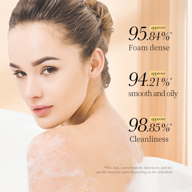 24K Gold Shower Gel500ml SADOER Cleansing and Moisturizing Fragrance Body Wash Cross-Border Wholesale