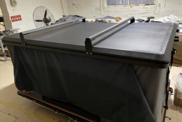 Aluminum Alloy Hard Top Car Roof Tent Double Person Rainproof Thickened Outdoor Camping Equipment SUV Universal Car Tent