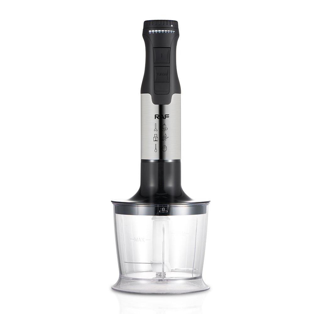 EU Standard Multifunctional Kitchen Handheld Cooking Stick Baby Food Electric Stirring Stick Cooking Machine Juicer 4-in-1