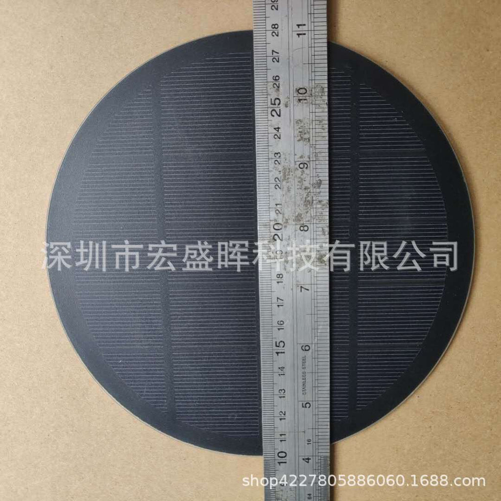 Factory Direct Sale Outdoor Special Round Solar Charging Panel Various New Electronic Solar Cell Power Generation Panel