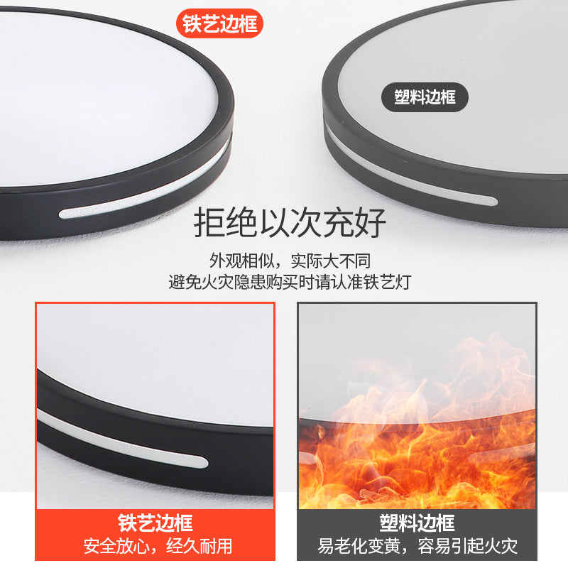 Ultra-thin Modern Minimalist LED Ceiling Lamp Round Bedroom Lighting Living Room Lamp Creative Study Dining Room Balcony Lighting Fixture