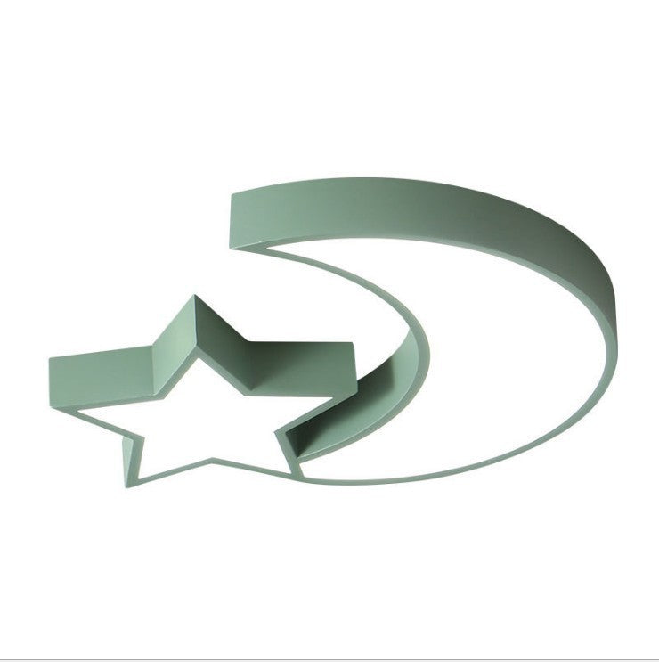 Macaron Children's Room Lighting Creative Boys and Girls Colorful Star Cloud Ceiling Light Kindergarten Bedroom Lamp