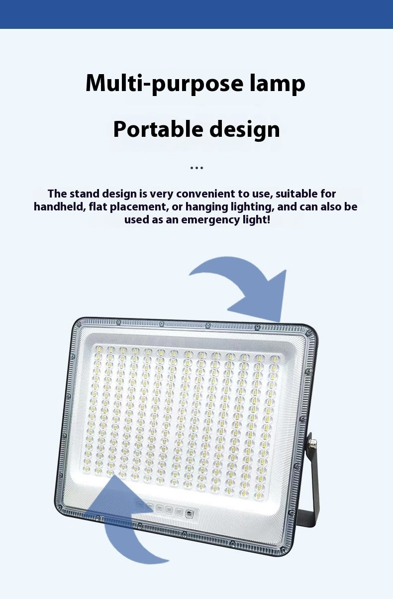 Solar Lamp Outdoor Ultra Bright Household Split Floodlight Die-cast Aluminum 300W 400W 500W 600W 700W 800W