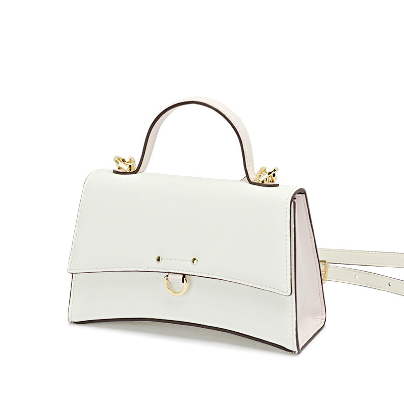 New Summer Korean Fashion Simple Kelly Bag Women's Single Shoulder Crossbody Small Bag Elegant Personality Small Square Bag