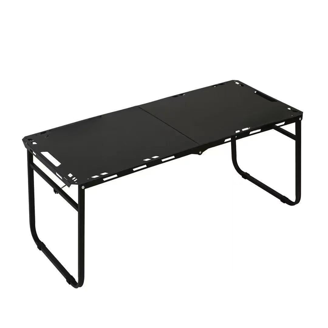Outdoor folding table camping picnic table igt Hydraulic Tactical Table Portable Semi-Automatic Table Camping Integrated