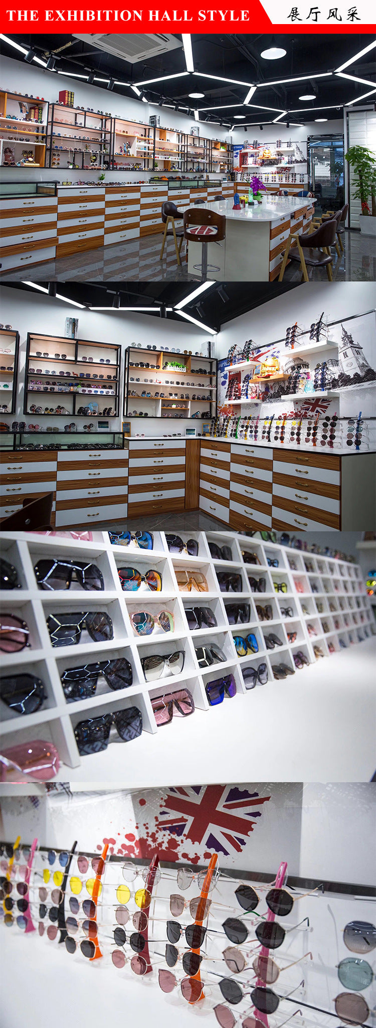 Diamond-Encrusted Foldable Sunglasses for Women Fashionable Internet Celebrity Style Sunglasses Artistic Bare-Faced Glasses Toad Glasses sunglasse