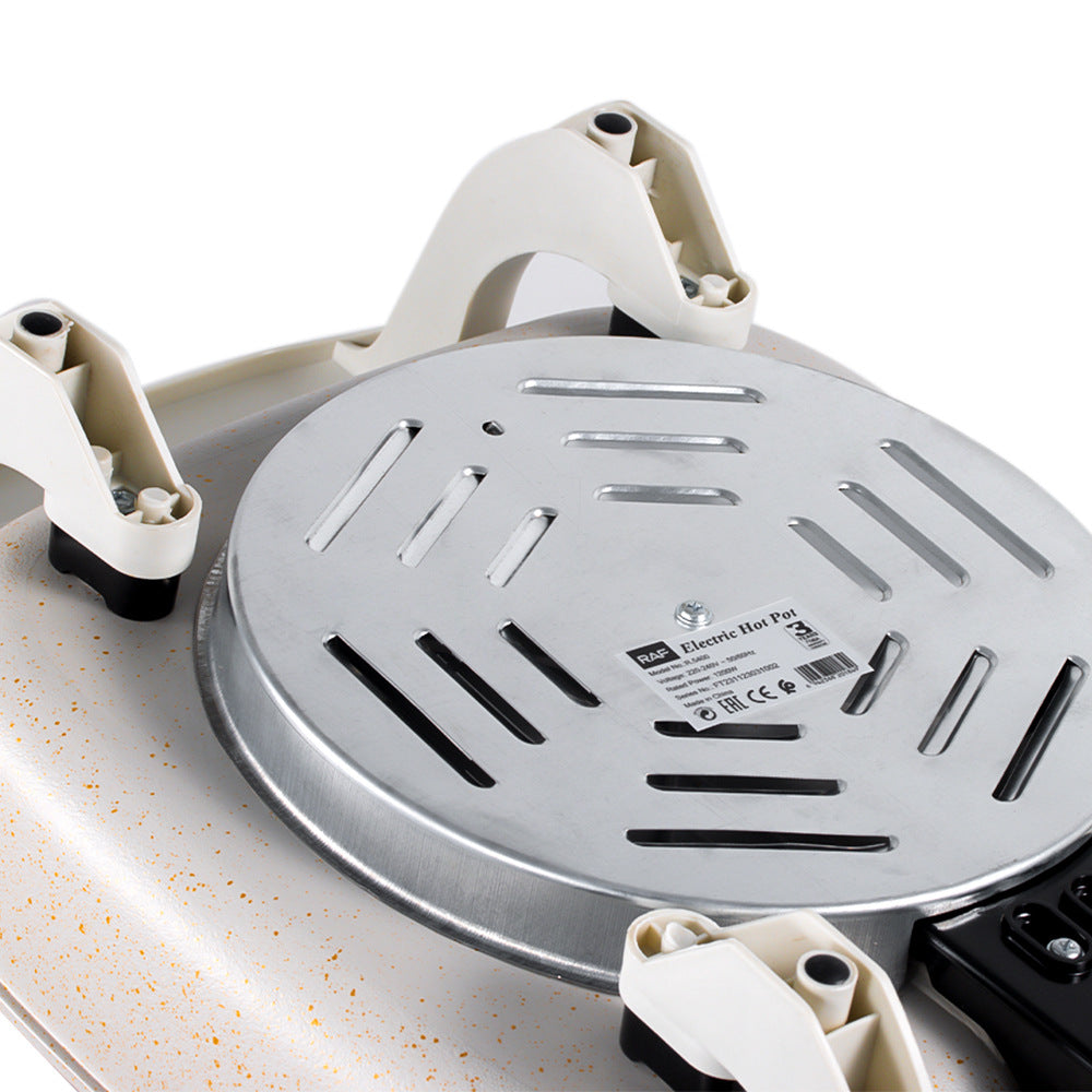 RAF European Standard Multifunctional Electric Cooker Electric Grill Home Electric Hot Pot BBQ Hot Pot All-in-One Electric Cooker5400