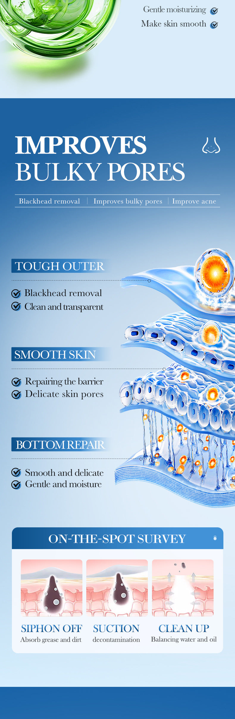 Cross-border Blackhead Removal Nose Strips30g Deep Cleaning Nose Clean Blackhead Nose Mask Export Manufacturer Wholesale