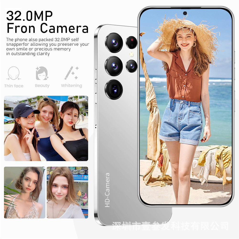 S23 Ultra Popular(2+16G) 7.3Inch4G All-in-One New Smartphone Factory