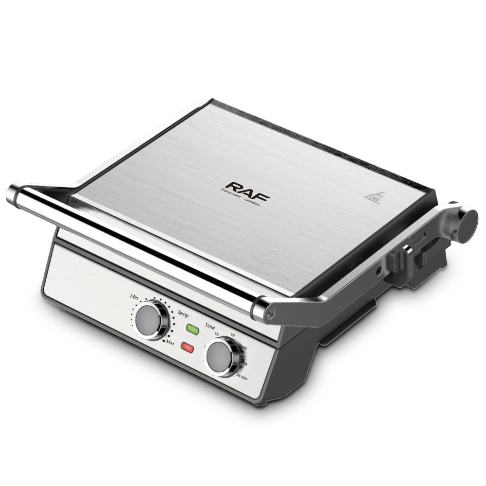 RAF European Standard Household Multifunctional Barbecue Grill Steak Maker Breakfast Maker Sandwich Maker Toaster