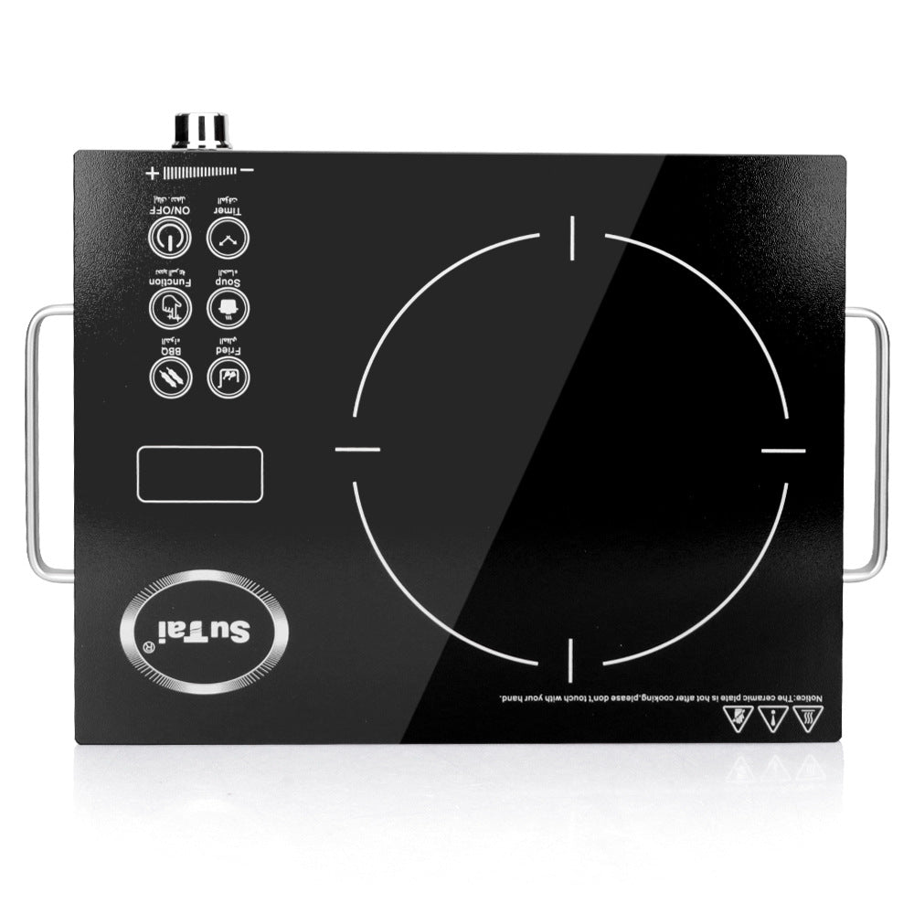 Multifunctional High-Power Electric Ceramic Stove Touch Smart Home Induction Cooker Black Export Induction Cooker