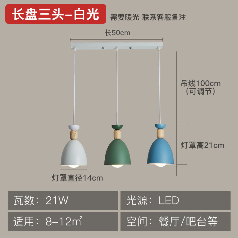 Zhongshan Restaurant Pendant Light Modern Simple Elegant Internet Celebrity Lighting Creative Personality Dining Room Bar Table Nordic Pendant Light