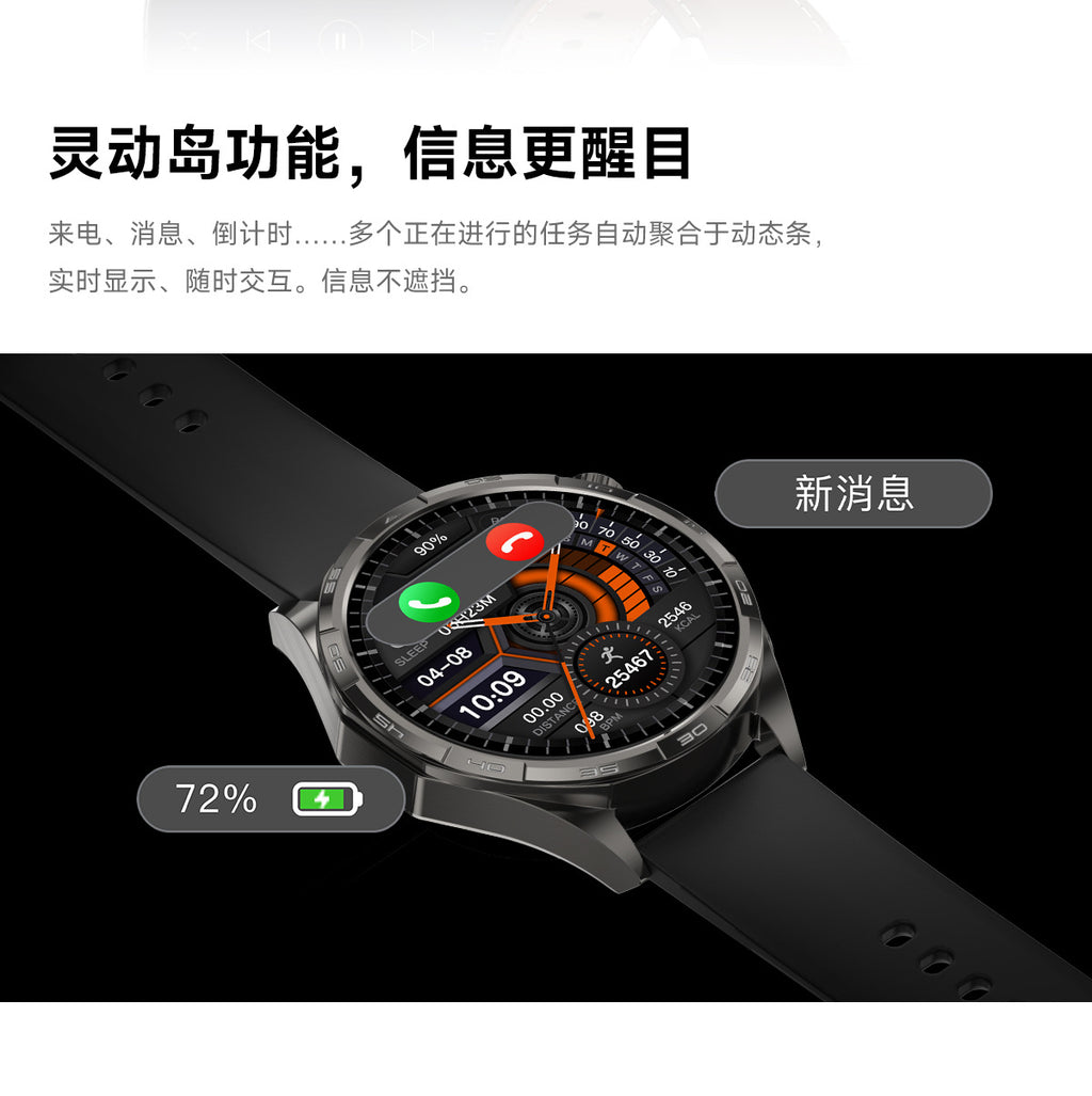 Watch6 Pro Smart Watch1.52inch Bluetooth Call, Heart Rate Monitor, Pedometer, Sleep, Message Reminder, Sports