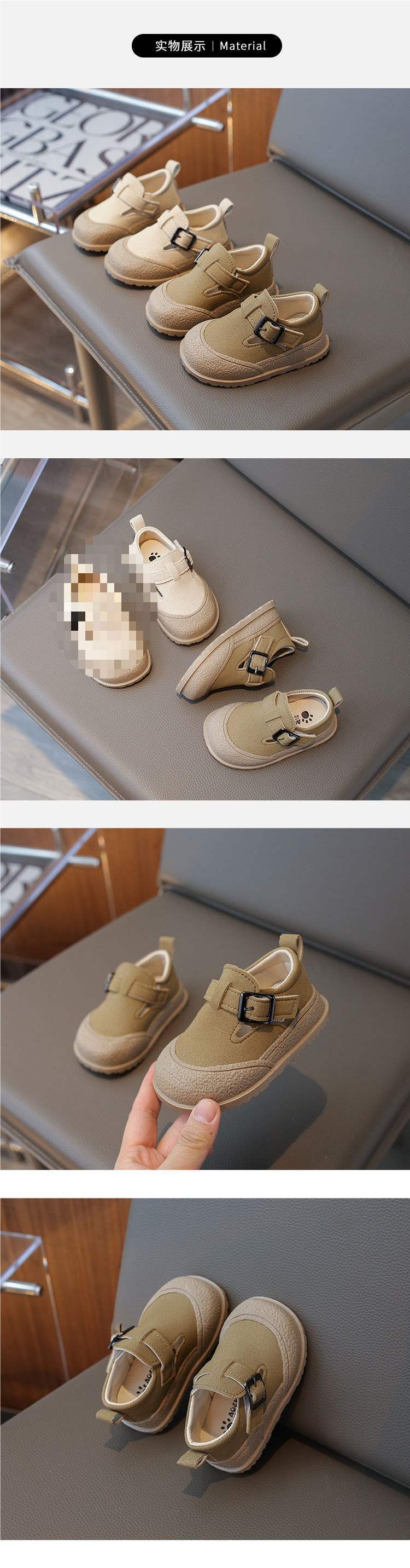 Baby boy and girl spring walking shoes for infants0One1-3Boys' Birkenstock Shoes Spring and Autumn Toddler Soft Sole Shoes