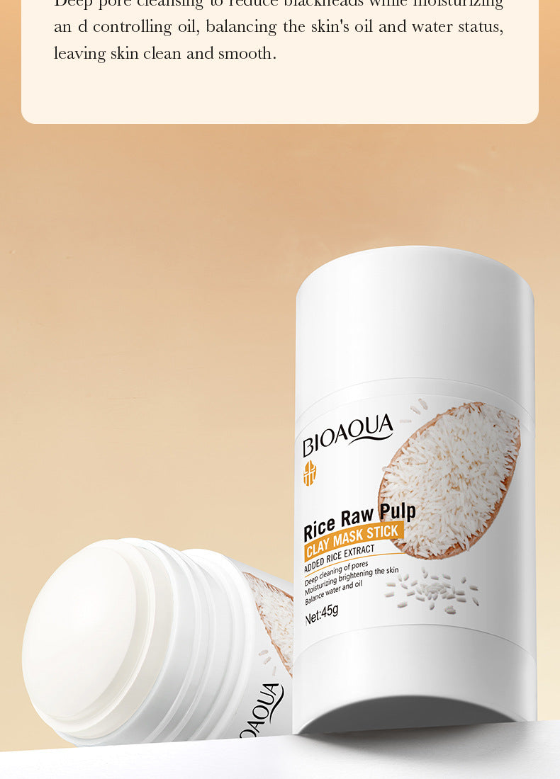 Full English Rice Skincare Set BIOAOUA Rice Puree Series Six-Piece Set Box  Wholesale