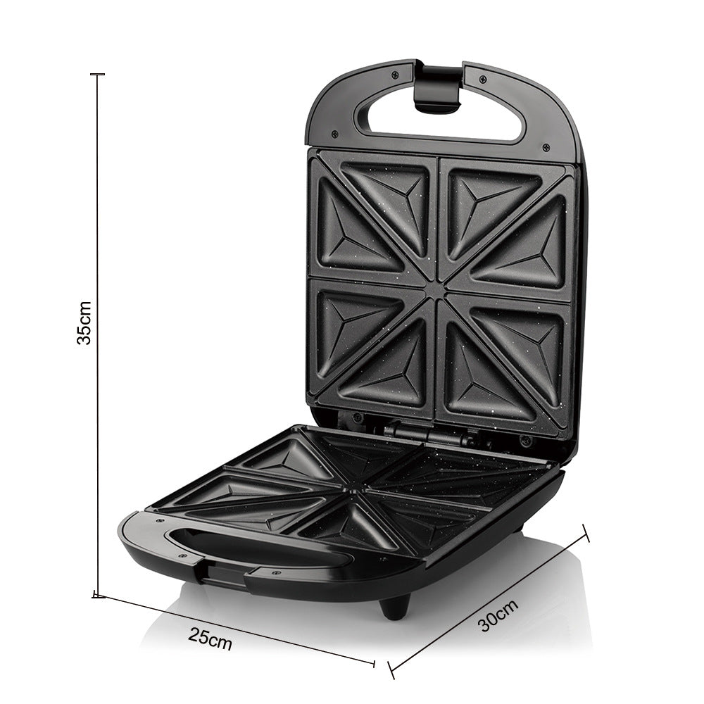 RAF European Standard Sandwich Maker Breakfast Machine Waffle Maker Double-Sided Heating Multi-Functional ToasterＲ2580