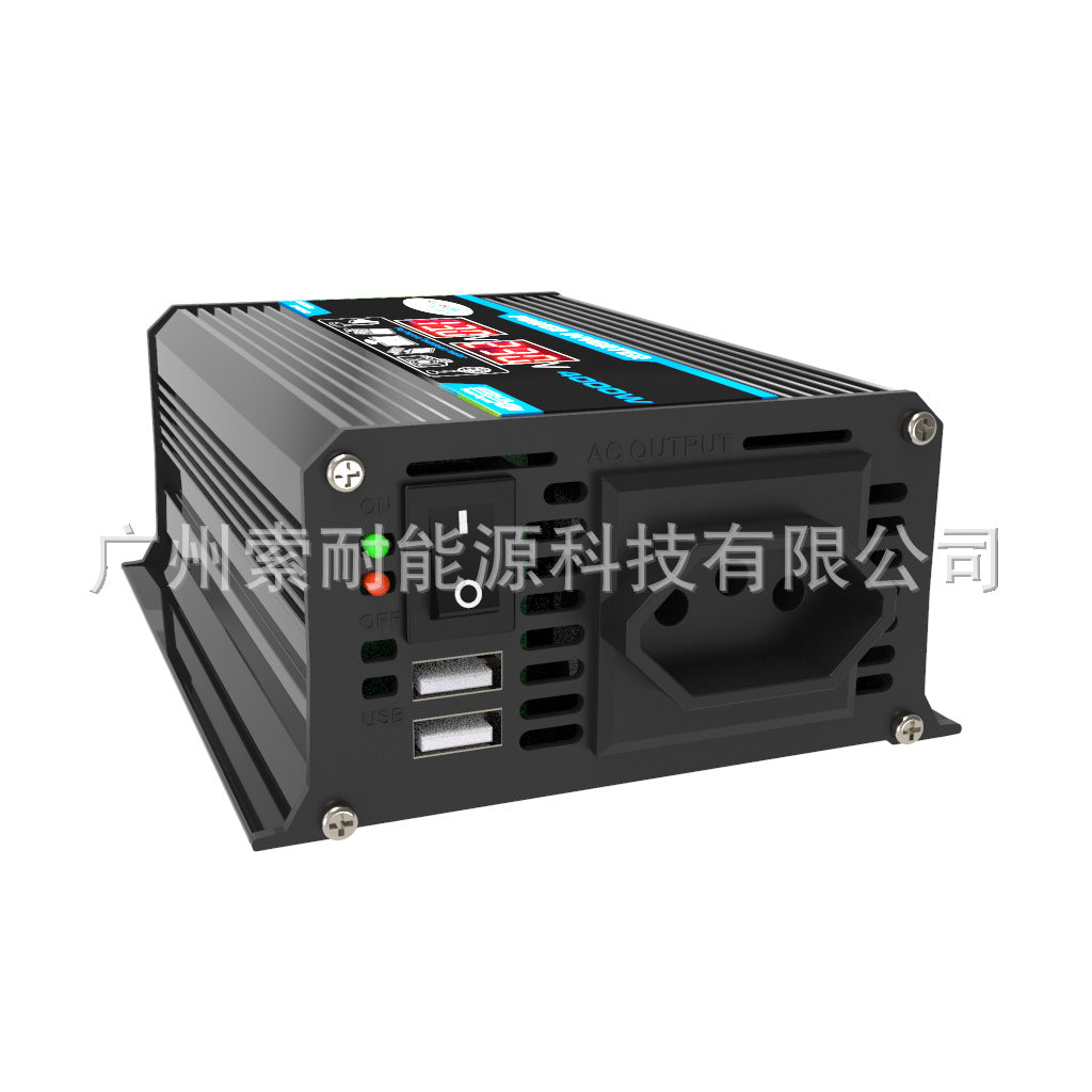 Tang Dynasty Second Generation Car Inverter300W 12V Turn110V 220V Voltage Display Export inverter