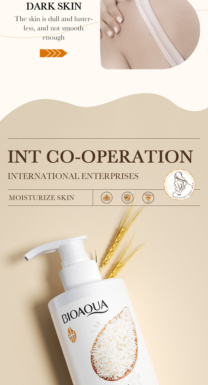 Full English Body Lotion250ml BIOAOUA Rice Moisturizing Hydrating Lotion  Wholesale