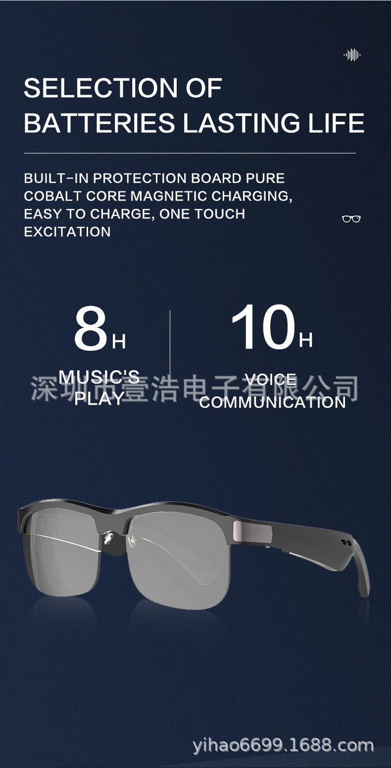 New M9pro Smart Bluetooth Glasses ai Translation Sports Cycling Fishing Polarized Multifunctional Glasses