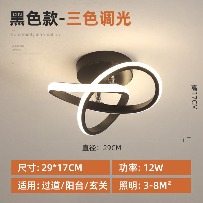 exclusive aisle lights balcony lights LED Modern Minimalist Nordic Creative Personality Cloakroom Living Room Entrance Light