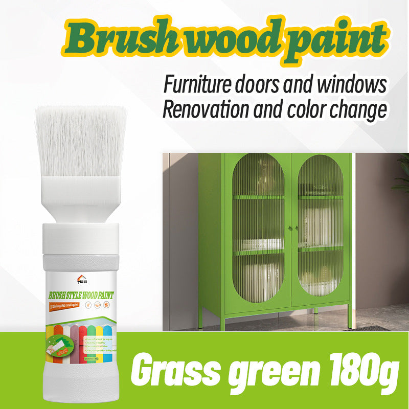 Wooden Brush Paint Solid Wood Cabinet Table Chair Water-Based Coating Door Window Furniture Renovation Color Change Latex Paint Oil Paint
