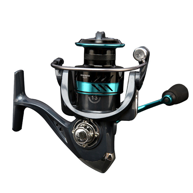 Manufacturer In-Stock Spinning Wheel Metal Fishing Reel Lure Fishing Reel Sea Rod Long Casting Fishing Line Reel Stainless Steel Sea Rod Spinning Wheel